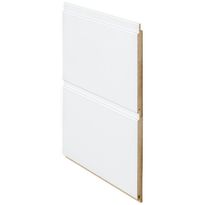 Kattopaneeli Jokiwood STP 10x150x2080mm, mdf, valkoinen, päätypontattu