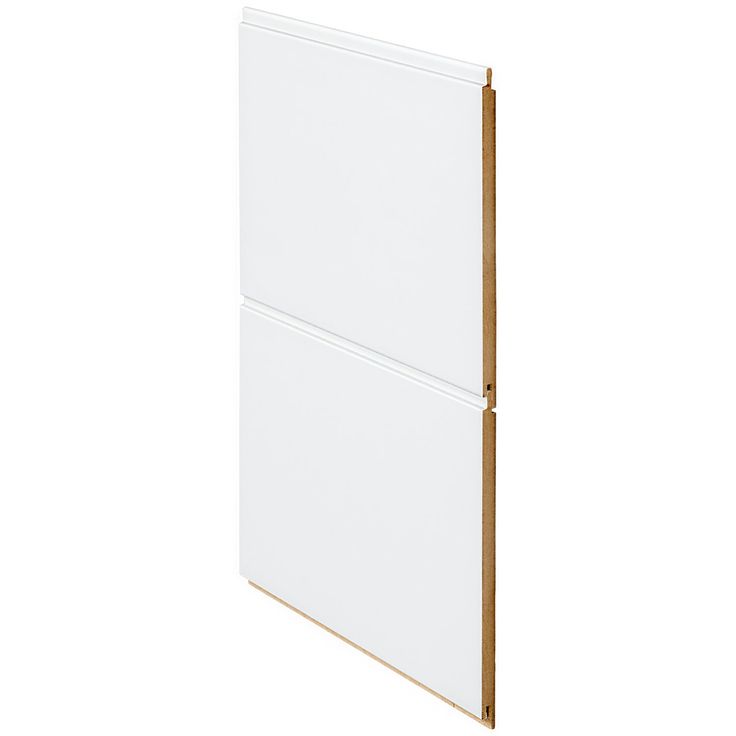 Kattopaneeli STS4 8x175x2080 MDF, Valkoinen, Päätypontattu