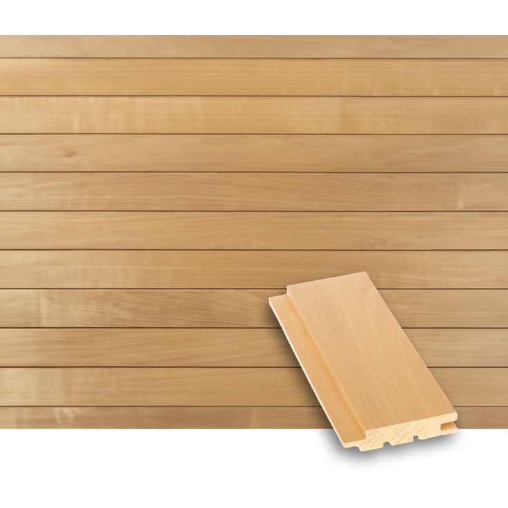 Saunapaneeli Lauta STS4, 15x68mm, lämpökäsitelty haapa