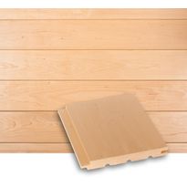 Saunapaneeli/sisustuspaneeli Lauta STS4, 15x140mm, tervaleppä, puuvalmis