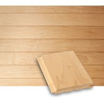 Saunapaneeli Lauta STS4, 15x120x1900mm, lämpökäsitelty haapa