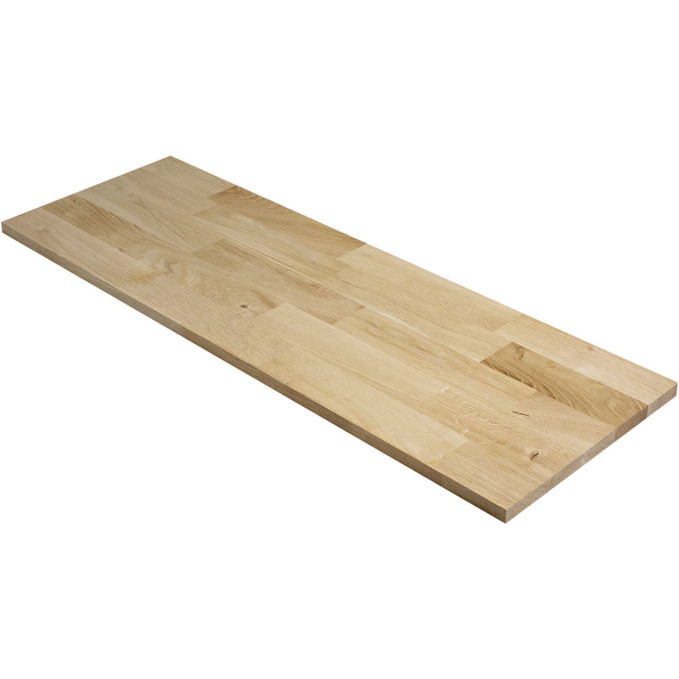 Liimapuulevy Lundbergs 900x400x18mm tammi käsittelemätön