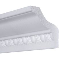 Kattolista Lundbergs Giselle 80x2000mm valkoinen