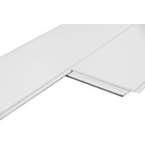 Katto-/seinäpaneeli Lundbergs 142x2420mm MDF valkoinen 8kpl/pkt 2.4 m²