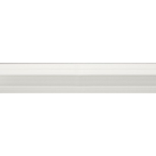 Sisustuspaneelin rintalista Lundbergs Solliden 30x56x2400mm MDF valkoinen