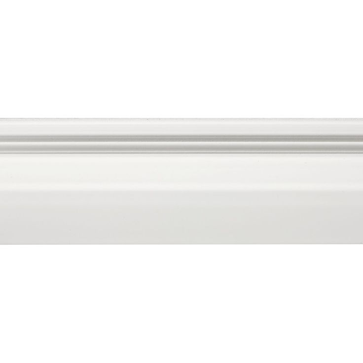 Jalkalista Lundbergs Solliden 22x100x2400mm MDF valkoinen