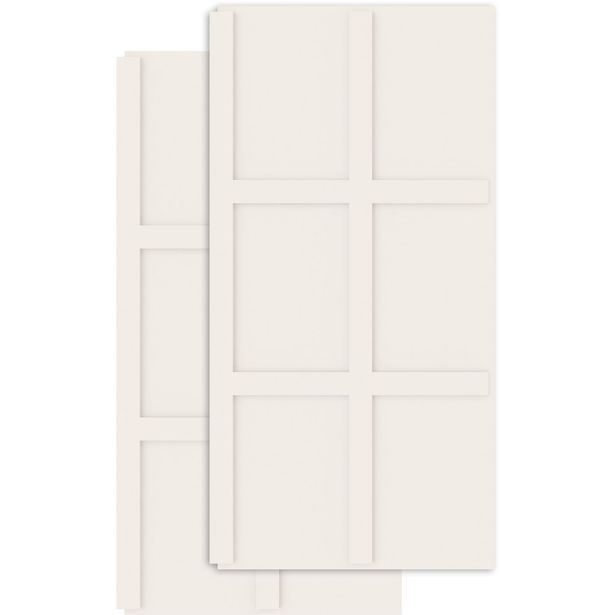 Sisustuspaneeli Lundbergs Herrgård 11x600x1220mm HDF 2kpl/pkt, eri värejä