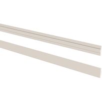 Liitoslista sisustuspaneelille Lundbergs Herrgård 50x2400mm MDF valkoinen