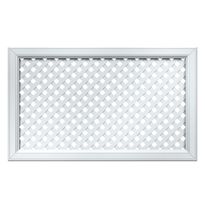 Patterinsuoja Lundbergs Klara 116.5x70 cm valkoinen, Verkkokaupan poistotuote