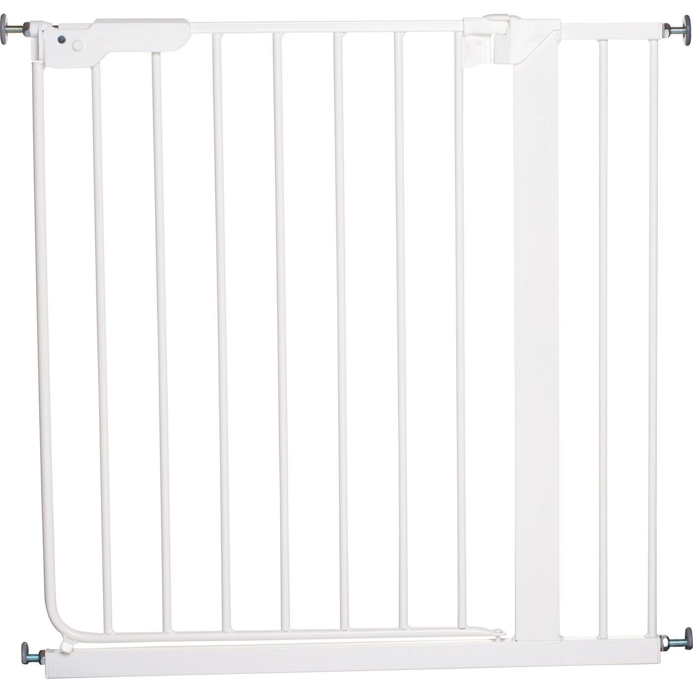 Turvaportti Lundbergs Trofast metalli valkoinen