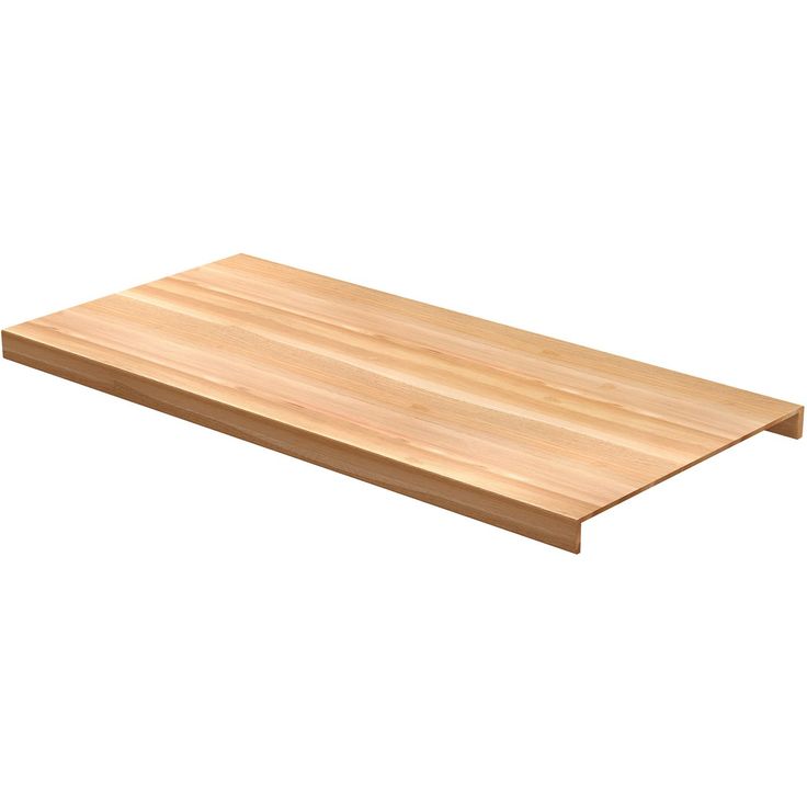Porrasaskelma Lundbergs Rustic 590mm kaksoisaskelma tammi lakattu eri leveyksiä
