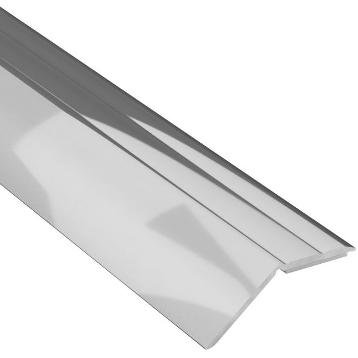 Tasolista Lundbergs Fix 45x1000mm, 10-16mm, alumiini hopea