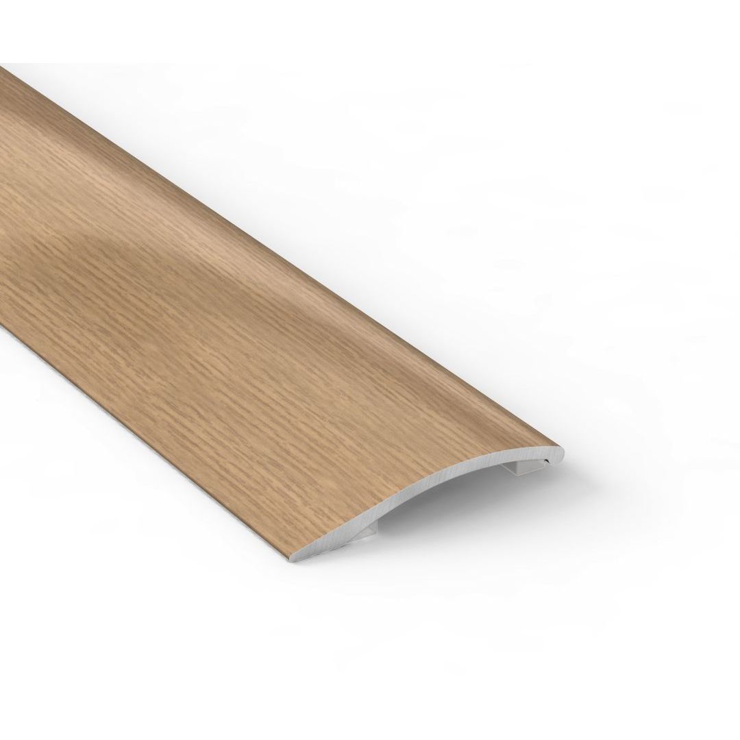 Tasolista Lundbergs Fix 40x2000mm, 0-10mm, alumiini ruskea