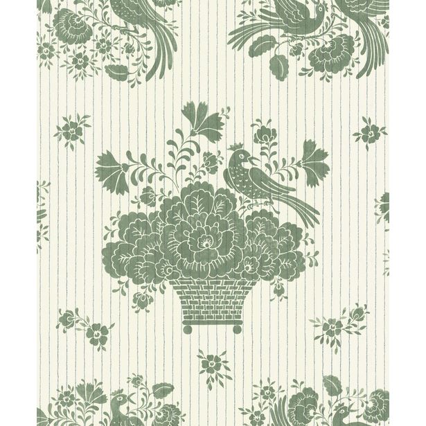 Tapetti Långelid/Von Brömssen Birds Nest, 0.53x10.05m, non-woven