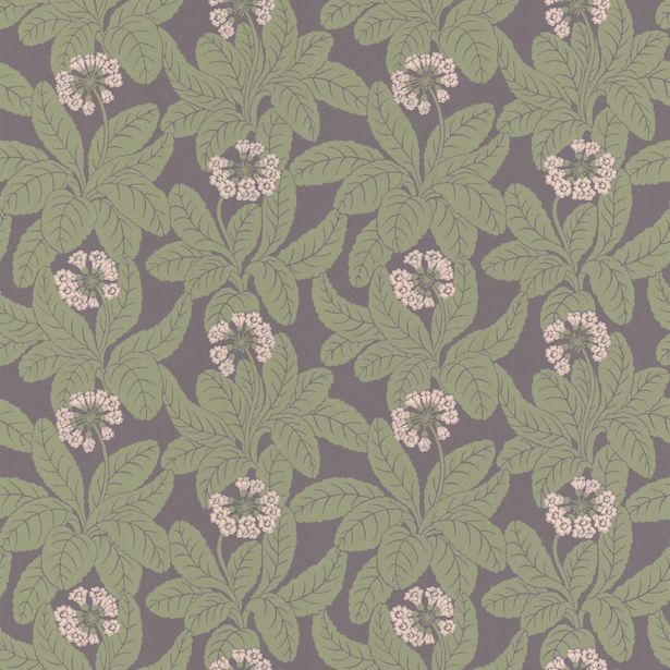 Tapetti Långelid/Von Brömssen Primula, 0.53x10.05m, non-woven