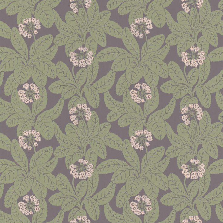 Tapetti Långelid/Von Brömssen Primula, 0.53x10.05m, non-woven