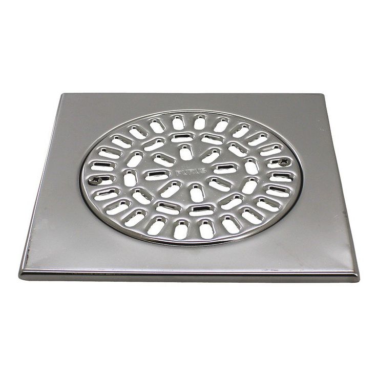 Neliökansi Purus 200x200x6, rst, 150mm