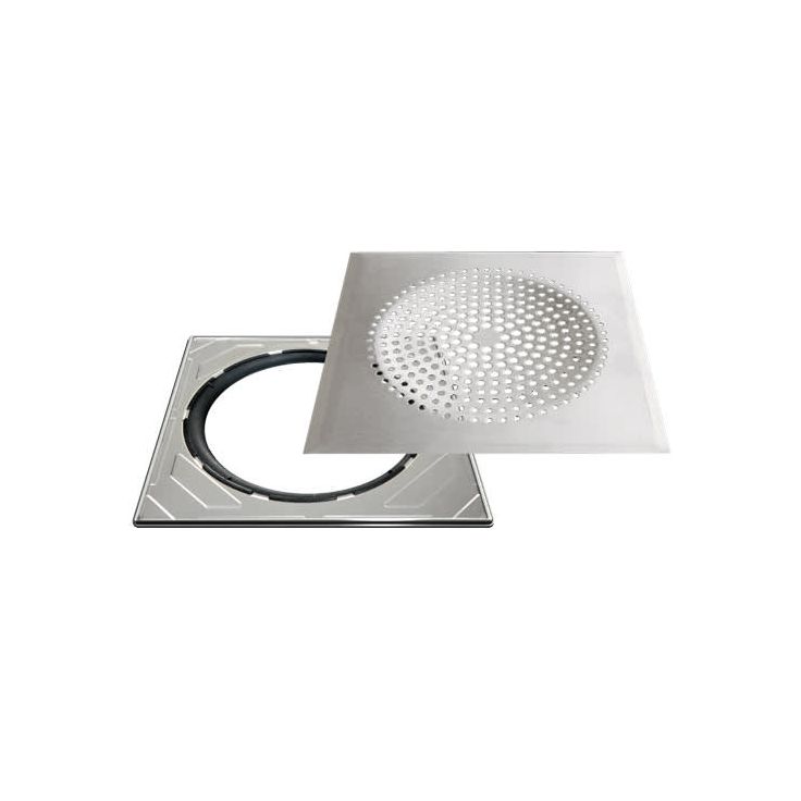 Neliökansi RST Vieser Modern säädettävällä teräskehyksellä 197x197 mm