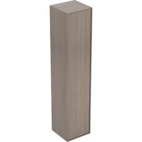 Korkea kaappi IDO Sense Art, 1725x366mm, yksi ovi ja sisäpeili, pähkinäpuu
