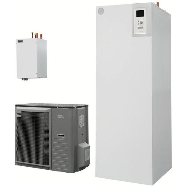 Ilma-vesilämpöpumppu Jäspi Tehowatti Air Split, 8kW