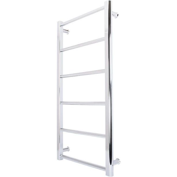 Pyyhekuivain Purmo Nevis, 952 x 500 mm, vesikiertoinen, kromi, Verkkokaupan poistotuote