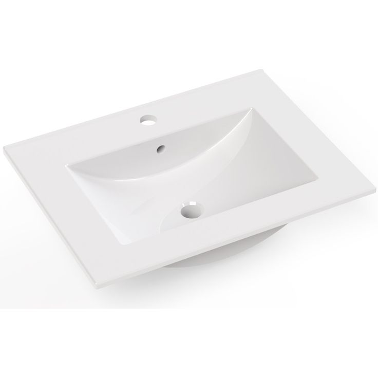 Pesuallas Polaria Noval 600, 61x46cm, valkoinen