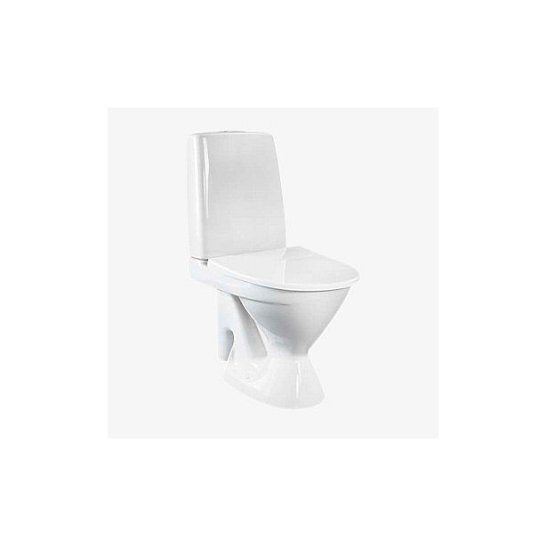 WC-istuin Ido Seven D 13, iso jalka kiinnitysreiillä, ilman istuinkantta, 1-huuhtelu