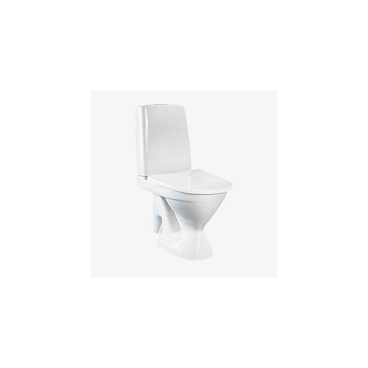 WC-istuin Ido Seven D 13, iso jalka kiinnitysreiillä, ilman istuinkantta, 1-huuhtelu