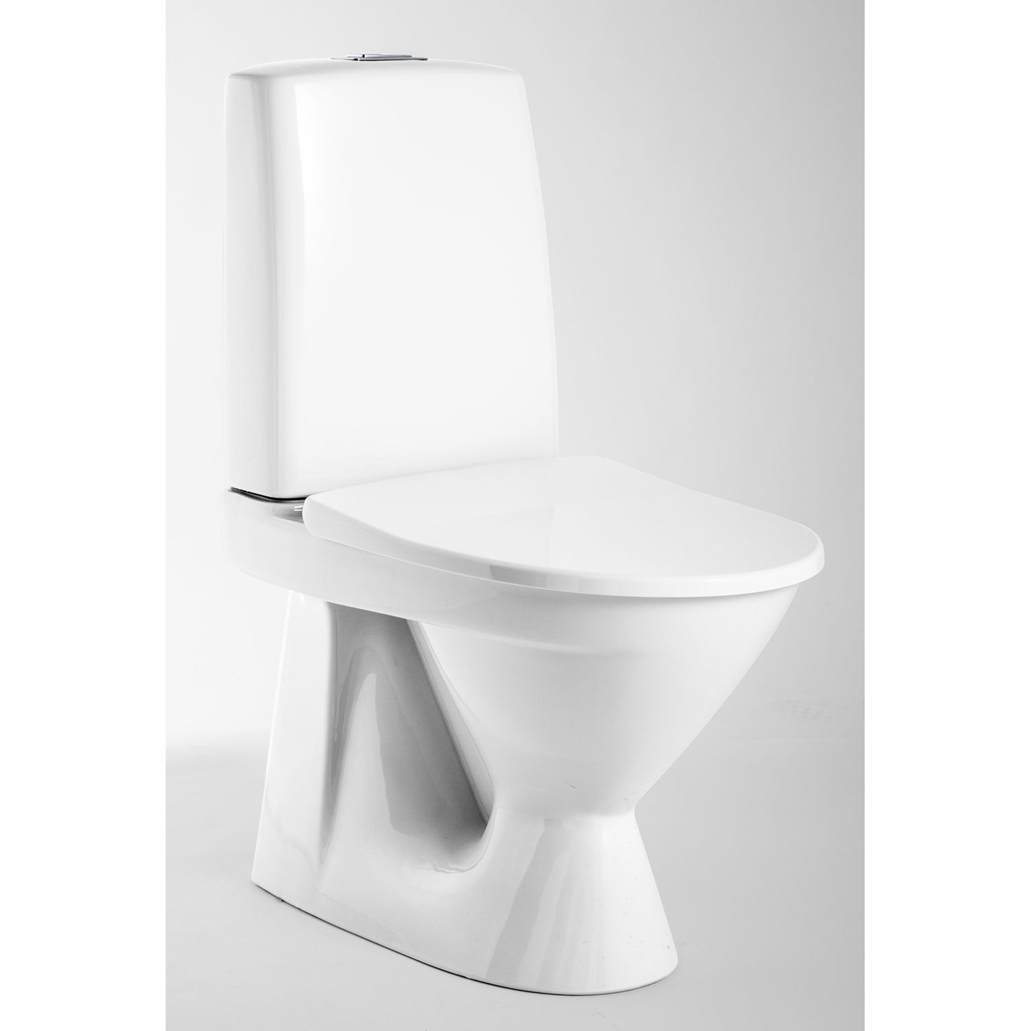WC-istuin Ido Seven D 10, ilman kiinnitysreikiä ja istuinkantta