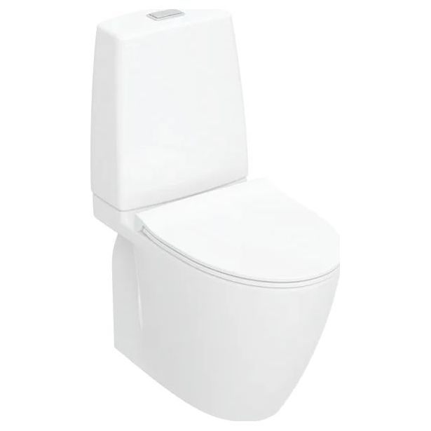 WC-istuin IDO Glow Art, piilo-S-lukko, 2-huuhtelu, TurboFlush, istuinkannella