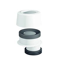 WC-mansetti Prevex, laipalla, epäkeskeinen, 30mm