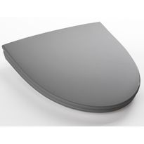 WC-istuimen kansi IDO Glow 91570, kova, soft close, tummanharmaa, Verkkokaupan poistotuote