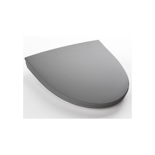 WC-istuinkansi IDO Glow 91570, kova, soft close, tummanharmaa