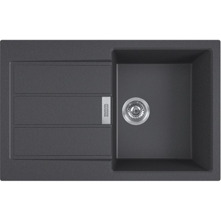 Keittiöallas Franke Sirius S2D 611-78, 780x500mm, Tectonite, musta