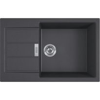 Keittiöallas Franke HS Sirius S2D 611-78 XL, 780x500mm, Tectonite, musta