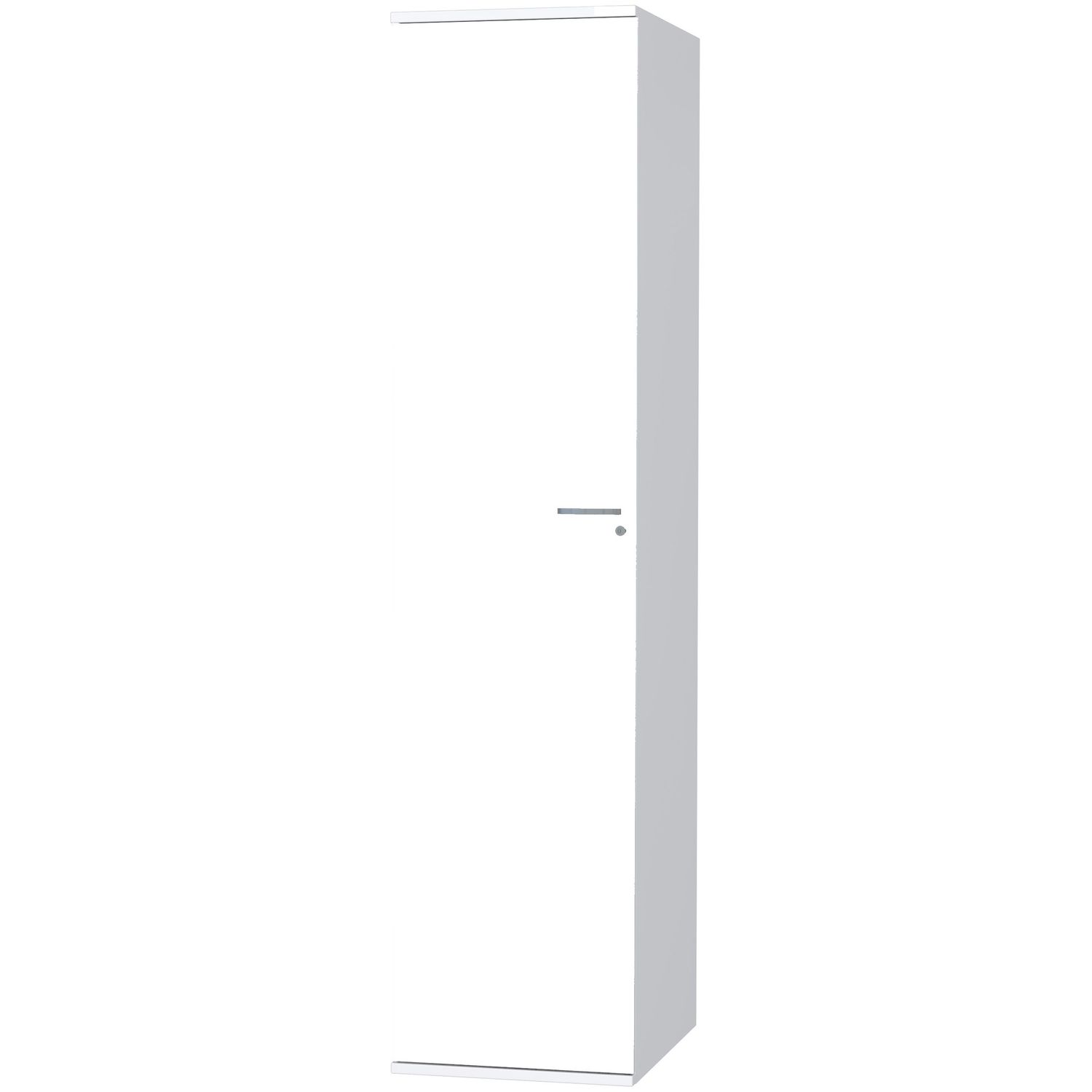 Siivouskaappi Polaria SIK 400/S530, sylinterilukko, vasenkätinen