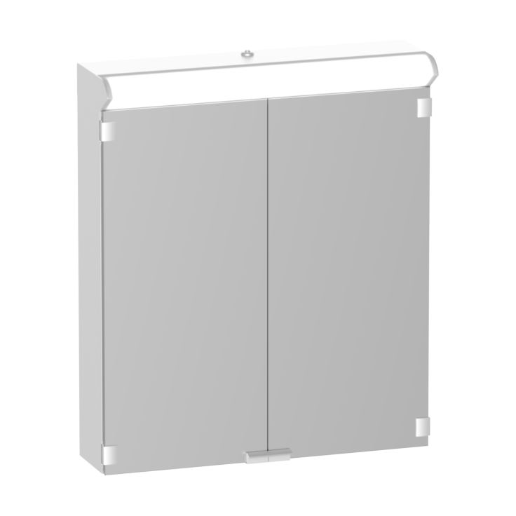 Peilikaappi LED-valaisimella Polaria Lumena 600, pistorasia oikea, vikavirtasuojattu