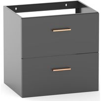 Allaskaappi Polaria Noval 600, harmaa