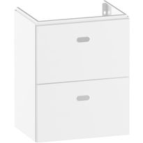 Allaslaatikosto Polaria Mille, 490x600 mm, valkoinen, Verkkokaupan poistotuote