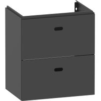 Allaslaatikosto Polaria Mille, 550x600 mm, harmaa