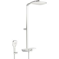 Sadesuihkusetti Oras Esteta Wellfit 7592-11, termostaattihanalla, hierova suihku, kiiltävä kromi