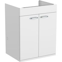 Allaskaappi Polaria AK 11165, 490x620x370mm, valkoinen, Verkkokaupan poistotuote
