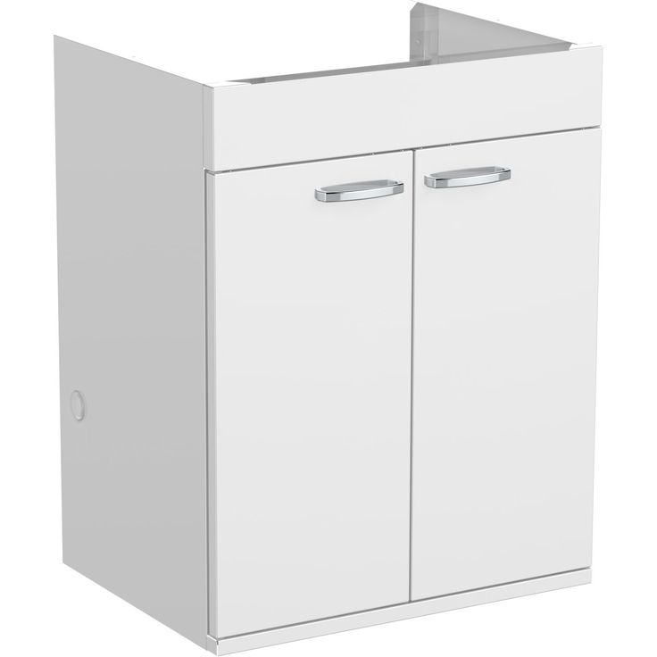Allaskaappi Polaria AK 11165, 490x620x370mm, valkoinen, Verkkokaupan poistotuote