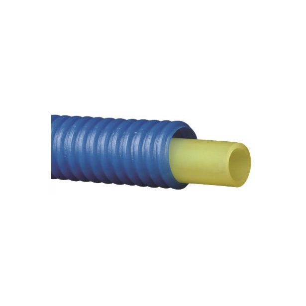 Käyttövesiputki Pex-C 15x2,5 mm sinisessä 23/28 suojaputkessa 50 m