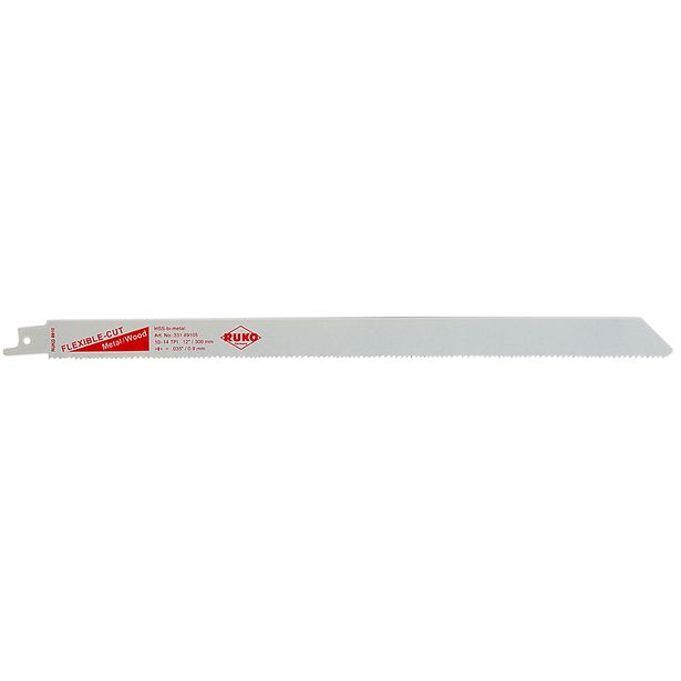 Puukkosahanterä Ruko, HSS-BI 10TPI/300mm/5kpl