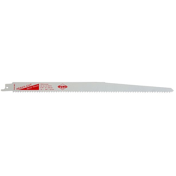 Puukkosahanterä Ruko, HSS-BI 6TPI/300mm/5kpl