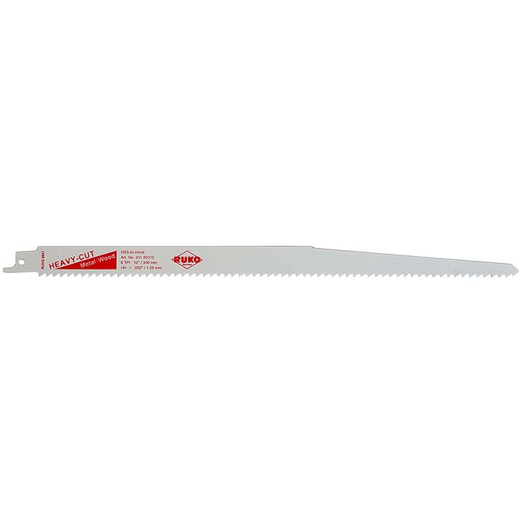 Puukkosahanterä Ruko, HSS-BI 6TPI/300mm/5kpl