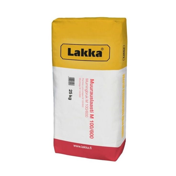 Muurauslaasti Lakka M 100/600, eri vaihtoehtoja