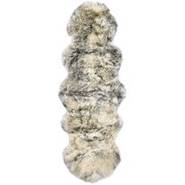 Lampaannahkamatto 60x180 cm tummanharmaa melange