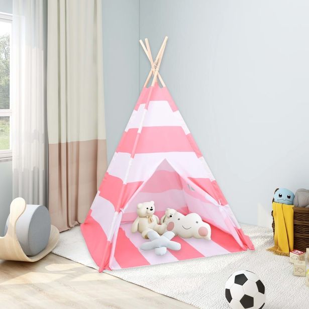 Lasten tiipiiteltta  laukku peachskin 120x120x150cm